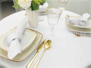 Obrus plamoodporny ELITE kolor biały
