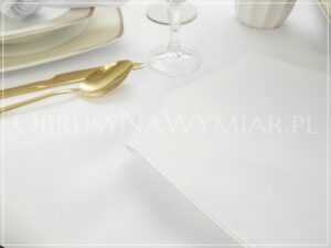 Obrus plamoodporny ELITE kolor biały