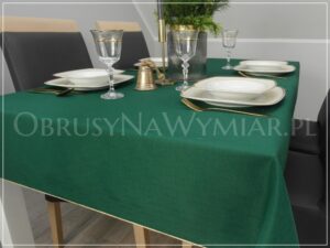 Obrus plamoodporny ELITE kolor butelkowy zielony