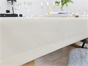 Obrus plamoodporny EXCLUSIVE PREMIUM biały