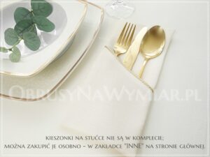 Obrus plamoodporny ELITE kolor ecri