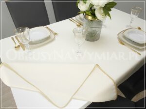 Obrus plamoodporny ELITE kolor ecri