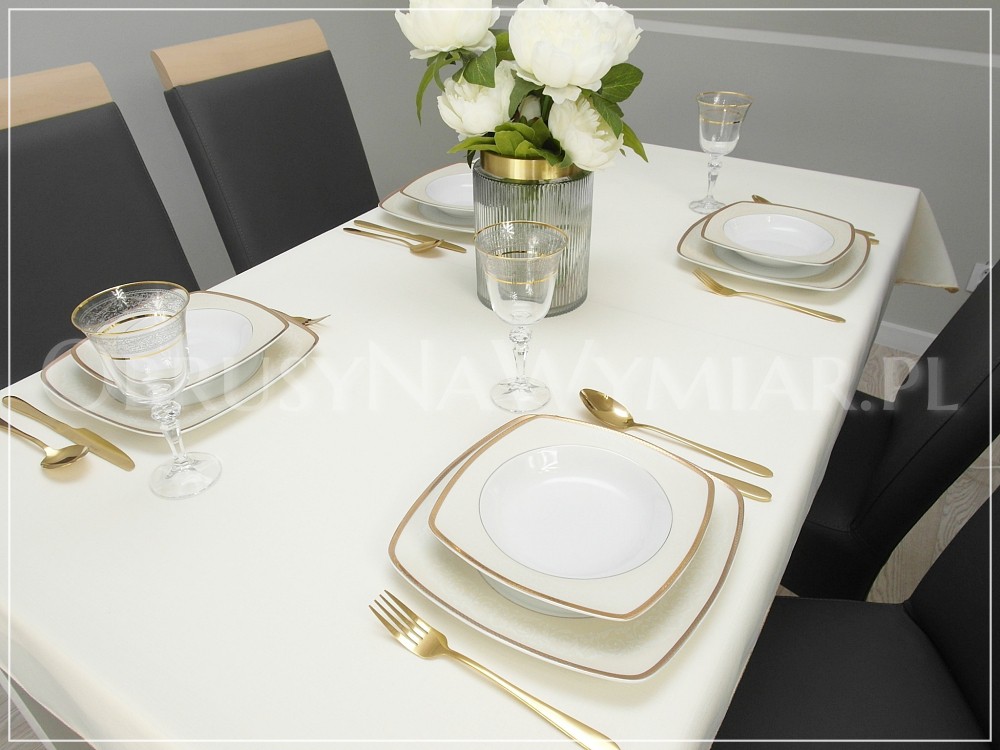 Obrus plamoodporny ELITE kolor ecri