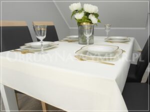 Obrus plamoodporny ELITE kolor ecri