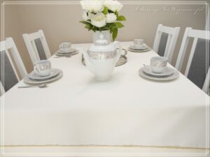 Obrus plamoodporny EXCLUSIVE ecri