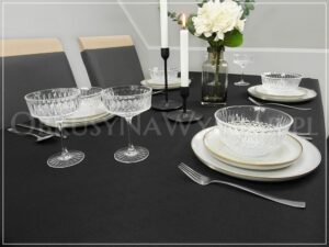 Obrus plamoodporny EXCLUSIVE czarny
