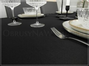 Obrus plamoodporny EXCLUSIVE czarny