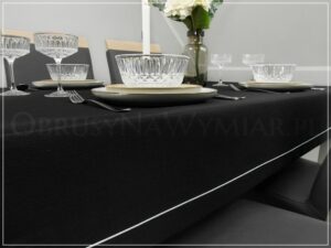 Obrus plamoodporny EXCLUSIVE czarny