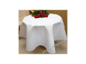 Obrus plamoodporny ELEGANT kolor biały