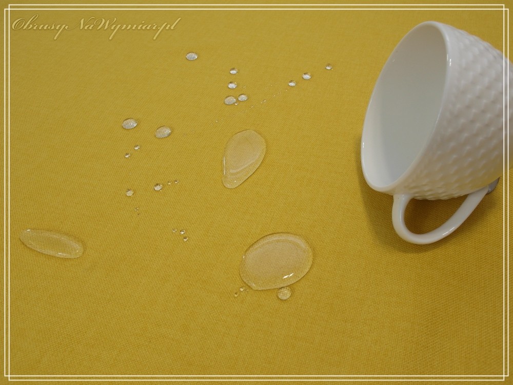 Obrus plamoodporny NATU DESIGN HONEY miodowy / musztardowy