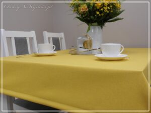 Obrus plamoodporny NATU DESIGN HONEY miodowy / musztardowy