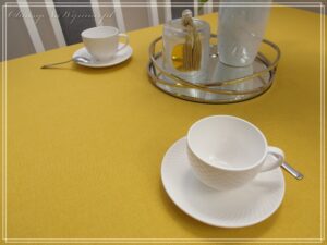 Obrus plamoodporny NATU DESIGN HONEY miodowy / musztardowy