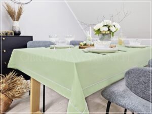 Obrus plamoodporny EXCLUSIVE wiosenna zieleń