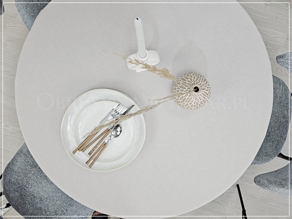 Obrus plamoodporny NATU DESIGN jasny beż