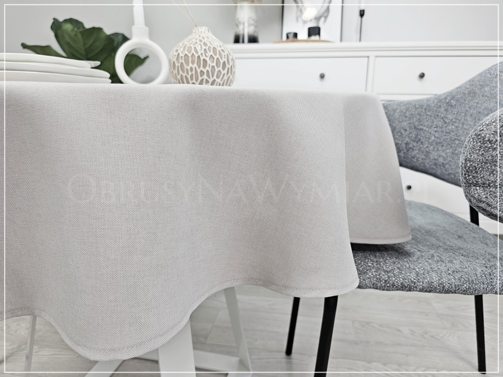 Obrus plamoodporny NATU DESIGN jasny beż
