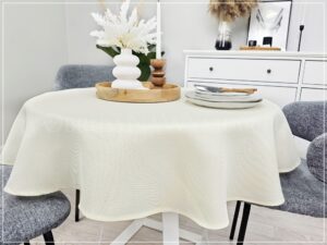 Obrus plamoodporny PRESTIGE kolor ecri