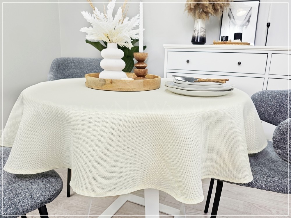 Obrus plamoodporny PRESTIGE kolor ecri Obrus plamoodporny PRESTIGE kolor ecri