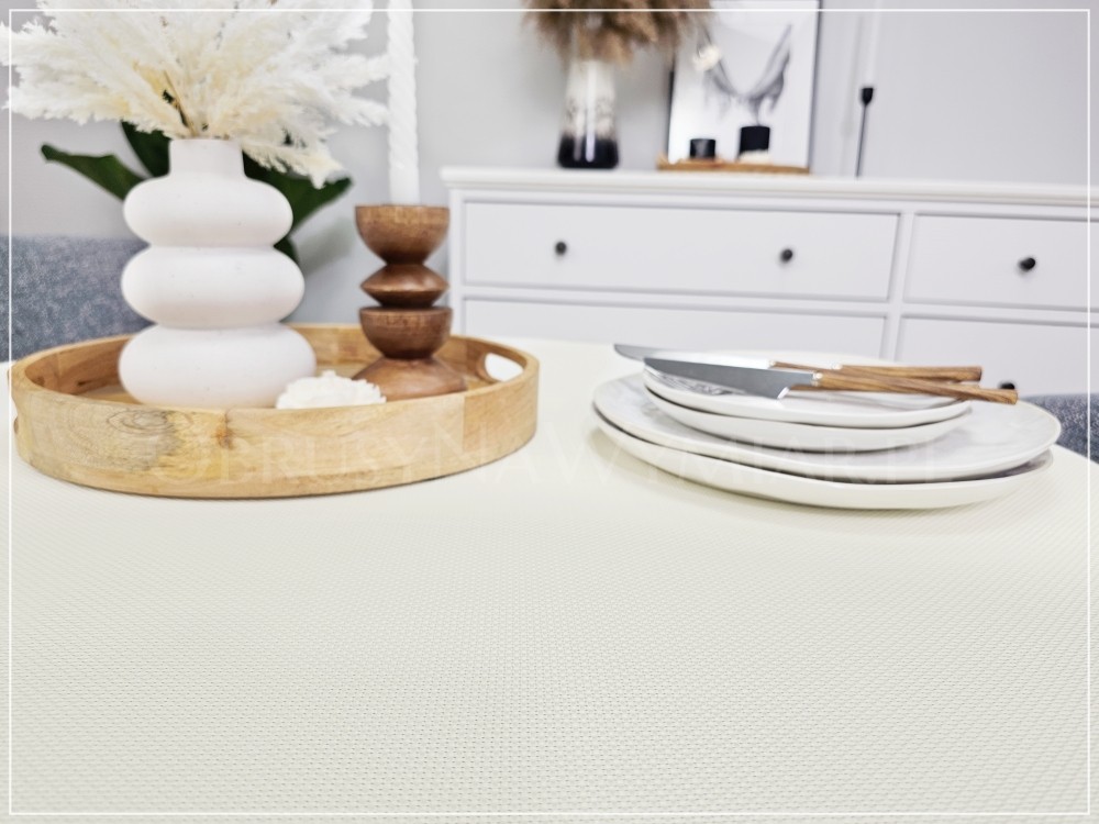 Obrus plamoodporny PRESTIGE kolor ecri