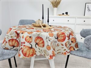 Obrus plamoodporny drukowany PUMPKIN