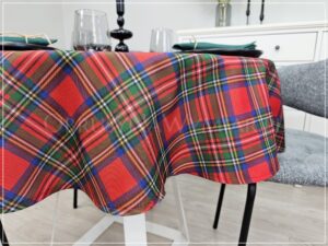 Obrus plamoodporny drukowany KRATA KLASYK