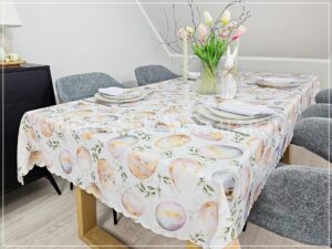 Obrus plamoodporny AKWARLOWE PISANKI