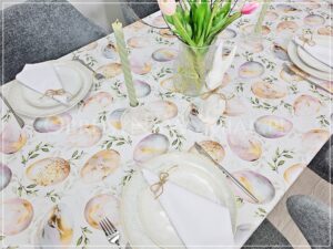 Obrus plamoodporny AKWARLOWE PISANKI
