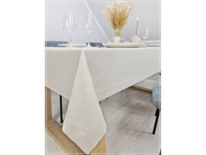 Obrus plamoodporny NATU DESIGN jasny ciepły beż