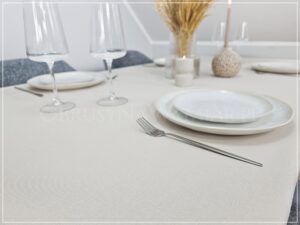 Obrus plamoodporny NATU DESIGN jasny ciepły beż