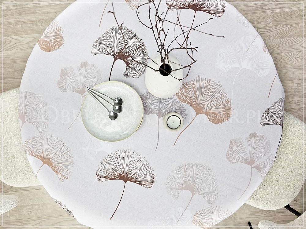 Obrus plamoodporny drukowany GINKO ELEGANCE