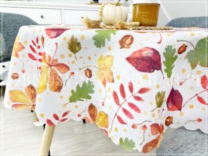 Obrus plamoodporny drukowany ŻOŁĘDZIE