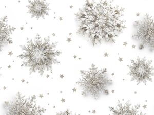 Obrus plamoodporny drukowany SNOWFLAKE