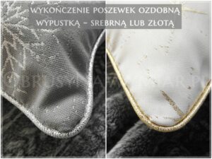 Poszewka na poduszkę ze wzorem bożonarodzeniowym